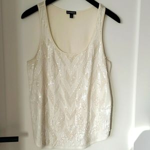 Sequins Tank Top | Express